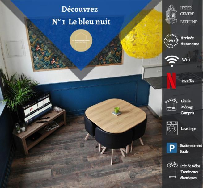 La Maison Sevigne - Appart Hotel - N°1 Béthune Eksteriør billede